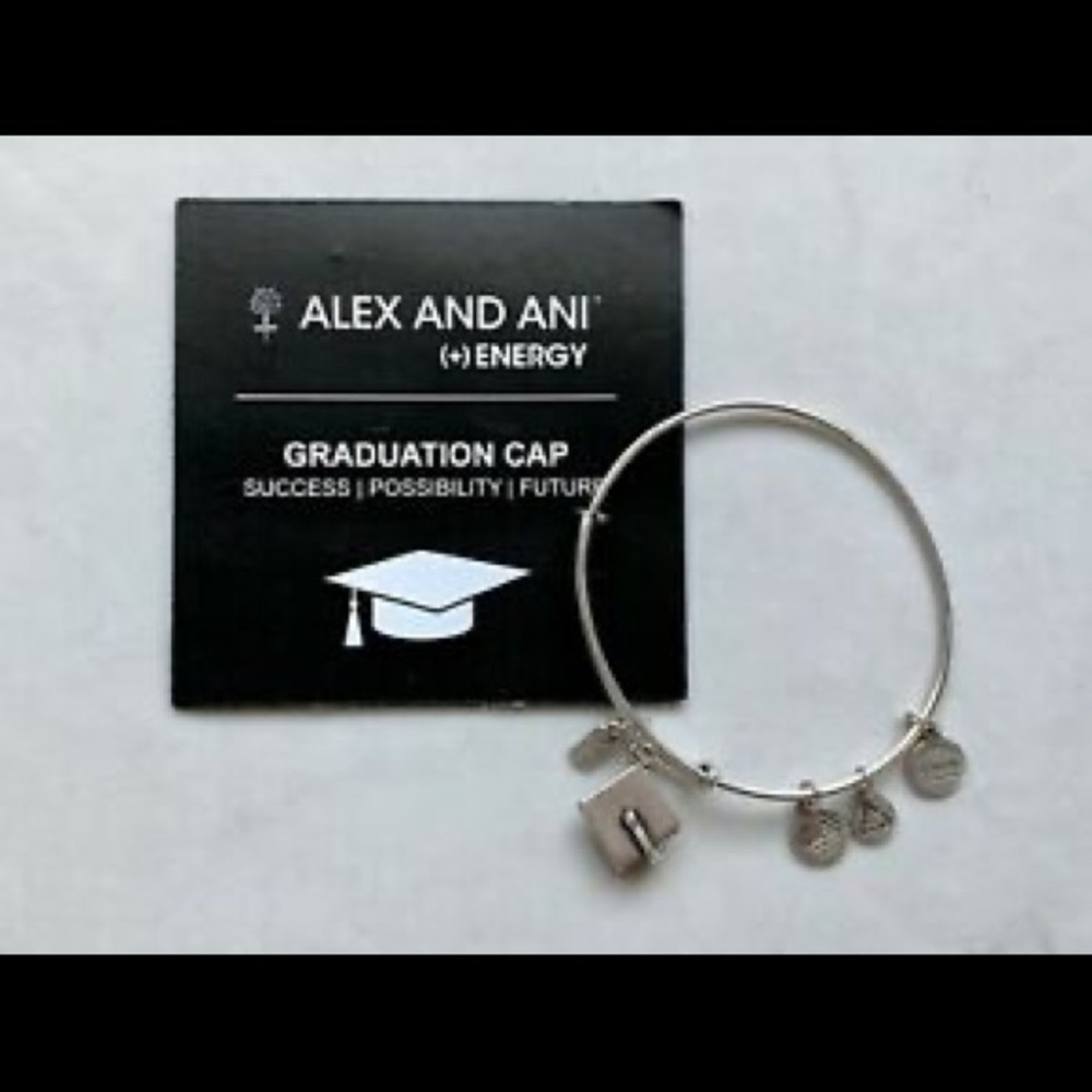 Alex and Ani graduation bracelet
